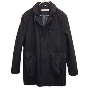 Kenneth Cole New York Men's Wool Blend Mid- Length Coat M